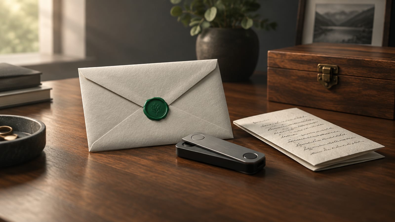 Crypto letter of instruction for family and heirs